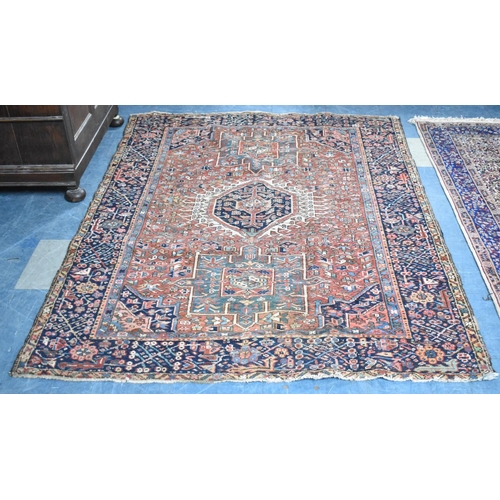 491 - A Persian Handmade Karaja Rug, 188x144cm