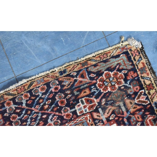 491 - A Persian Handmade Karaja Rug, 188x144cm