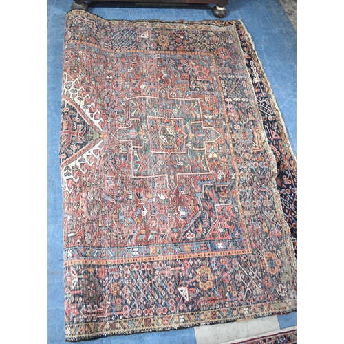 491 - A Persian Handmade Karaja Rug, 188x144cm