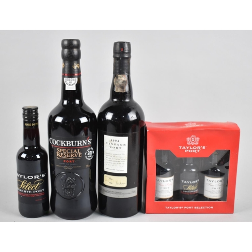 114 - A Collection of Various Port to Include Cockburn Special Reserve, Taylors Select Reserve and 1994 Vi... 