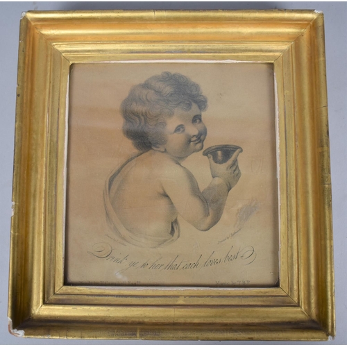 133 - A Small Gilt Framed Print, 