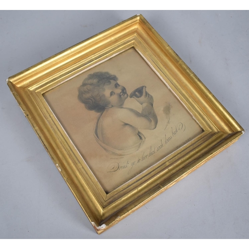 133 - A Small Gilt Framed Print, 