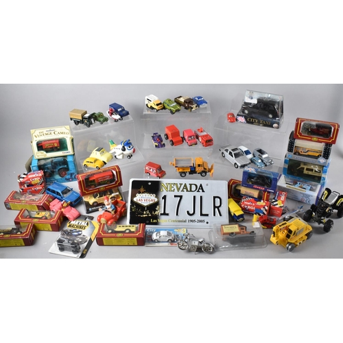 187 - A Collection of Boxed and Loose Diecast and Plastic Toys etc