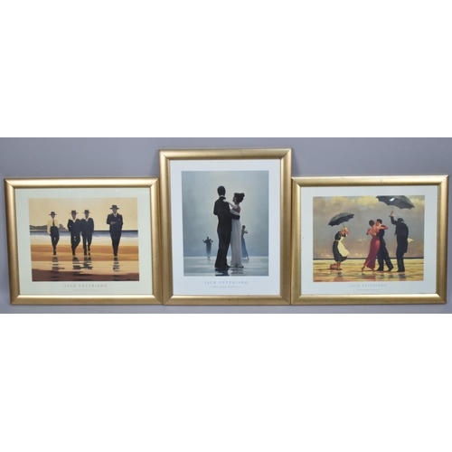 315 - A Set of Three Jack Vettriano Prints, 38x30cm