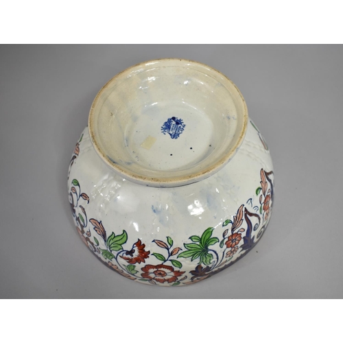 332 - A Late 19th/Early 20th Century Amherst Imari Pattern Bowl, 28cm Diameter