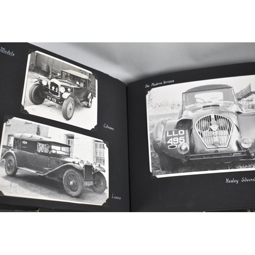 41 - A Very Interesting Mid 20th Century Album of Monochromed Original Photographs Detailing Motorcycles ... 