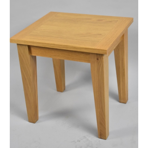 90 - A Modern Rectangular Occasional Table, 43cm wide and 44cm high