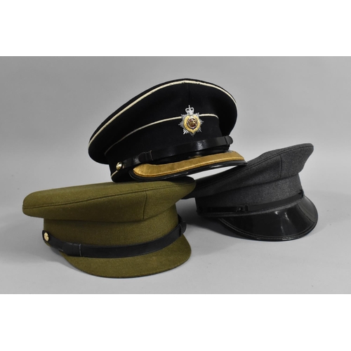 102 - An RAF Cap, Army Cap and Police Cap