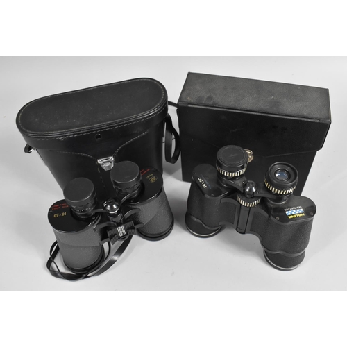 134 - Two Pairs of Cased Binoculars