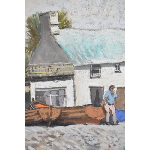 144 - A Framed Welsh Pastel by Hugh Knollys, 