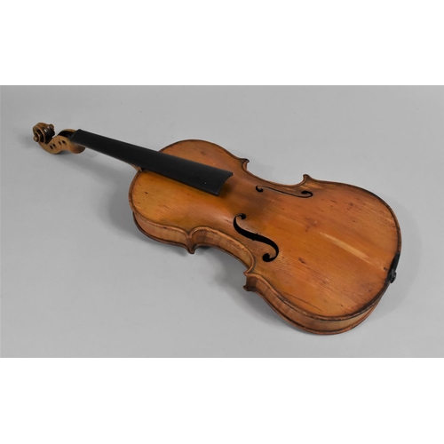 173 - A Collection of Four Violins, All in Need of Restoration and Repair but of Good Quality