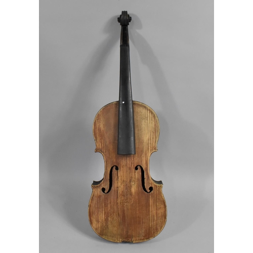 173 - A Collection of Four Violins, All in Need of Restoration and Repair but of Good Quality