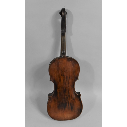 173 - A Collection of Four Violins, All in Need of Restoration and Repair but of Good Quality