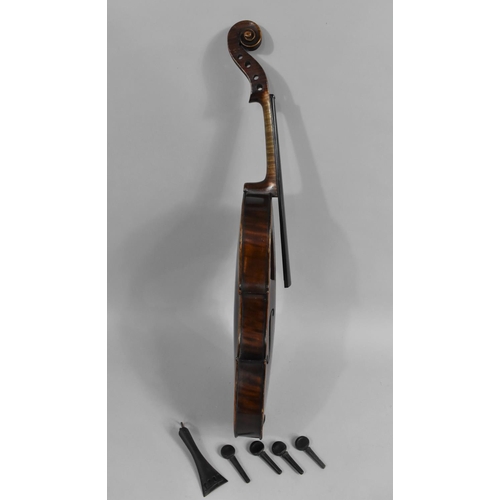 173 - A Collection of Four Violins, All in Need of Restoration and Repair but of Good Quality