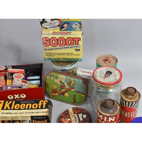 282 - A Collection of Various Vintage Items to comprise Tins, Boxes, Cleaning Items, Robertsons Products J... 