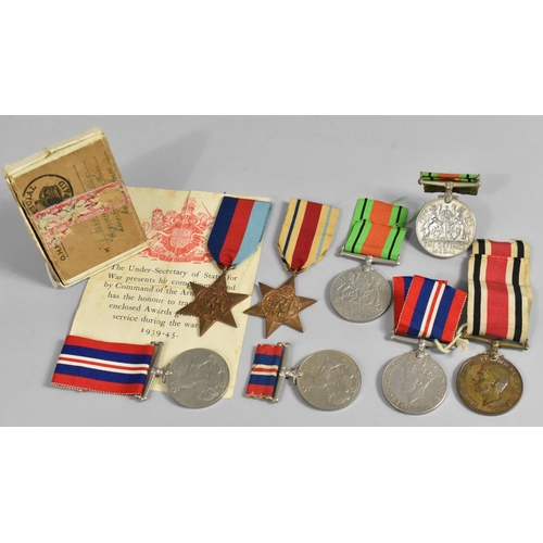 83 - A Collection of WWII Medals, Mainly Defence Medal but Also African Star, 1939-45 Star and Faithful S... 