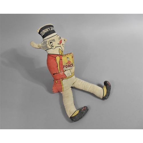 100 - An Advertising Rag Doll 'Sunny Jim' for Force Wheat Flakes, 40cms High