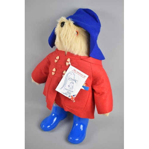 104 - A Paddington Bear Soft Toy by Gabrielle, retailed by Beatties.