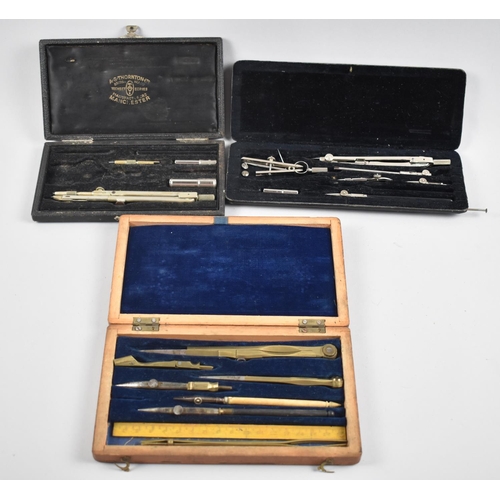 73 - A Collection of Three Vintage Part Drawing Sets