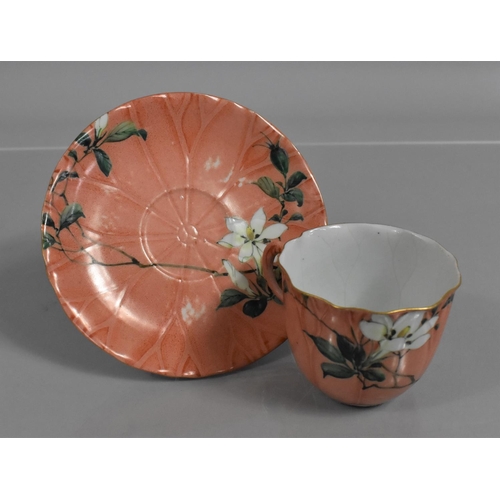 306 - A Harlequin Set of Chinese Porcelain Teacups and Saucers, Possibly Nyonya Straits, to Comprise Five ... 