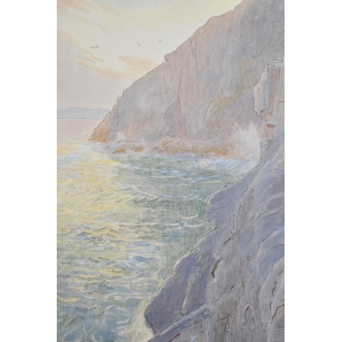 112 - A Pair of Framed Harry Goodwin Watercolours, Torquay Morning and Torquay Evening, Both 17cms by 25cm... 