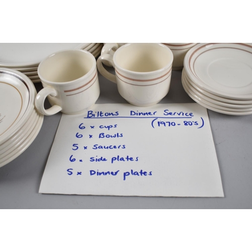 303 - A 1970's Bilton's Part Tea and Dinner Service