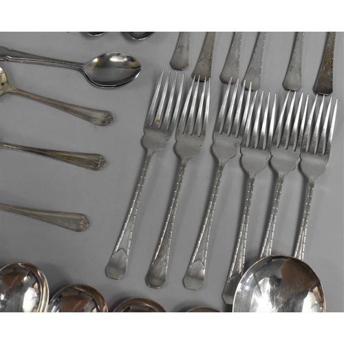 310 - A Collection of Loose Cutlery to Comprise set of H F & Co. Cutlery, Community Plate etc