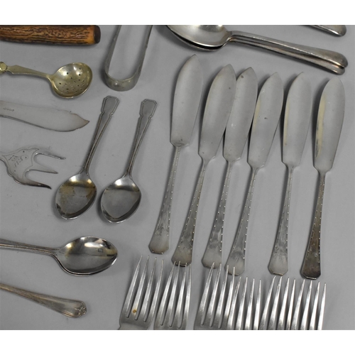 310 - A Collection of Loose Cutlery to Comprise set of H F & Co. Cutlery, Community Plate etc