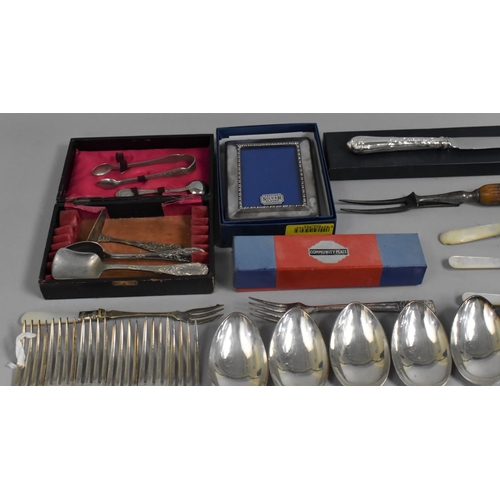 310 - A Collection of Loose Cutlery to Comprise set of H F & Co. Cutlery, Community Plate etc