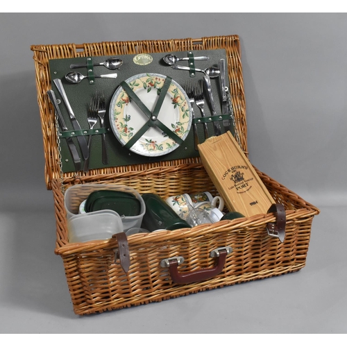 433 - A Optima Picnic Hamper with Contents