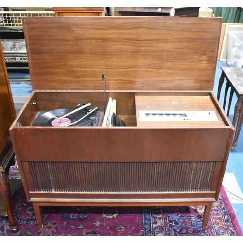 450 - A Dynatron Radiogram with Garrard Turntable, 101cm wide