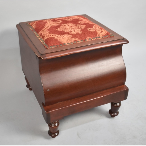 472 - A Late 19th Century Box Commode with Ceramic Liner