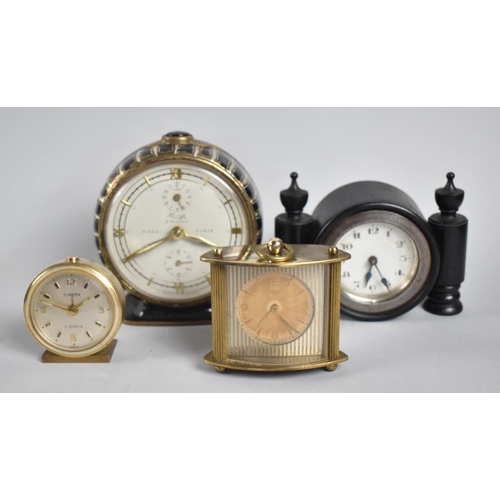 85 - A Collection of Four Vintage Alarm Clocks