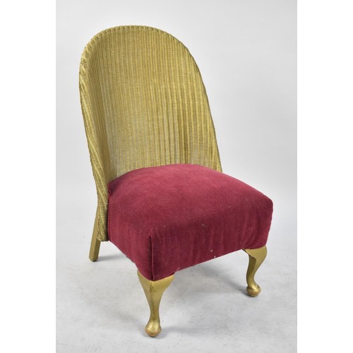 463 - A Lloyd Loom Style Nursing Chair