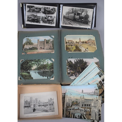135 - Two Vintage Postcard Albums and Contents together with a Small Collection of Loose Postcards