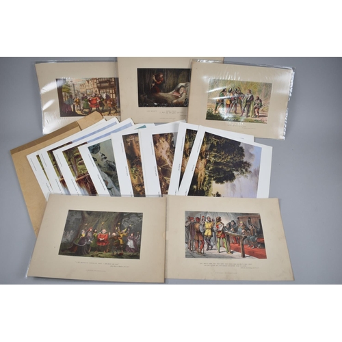 137 - A Collection of Various Unframed Prints, to include Shakespeare, Tate Gallery Etc