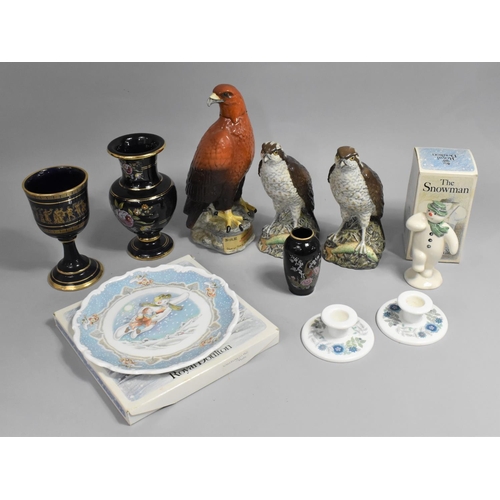 241 - A Collection of Various Ceramics to Comprise Two Beswick Osprey Ceramic Beneagles (Empty) Together w... 