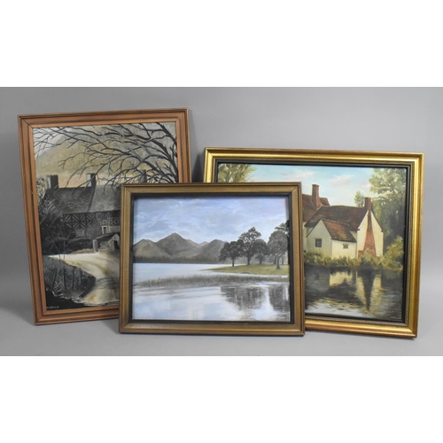 406 - A Collection of Various Framed Images by Patricia Harris together with a Rembrandt Print and a Frame... 