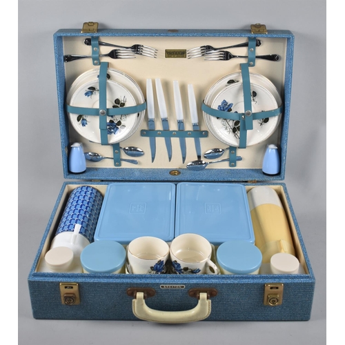 111 - A Vintage Brexton Picnic Set, 49cm wide