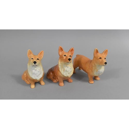 297 - A Collection of Three Corgi Ornaments