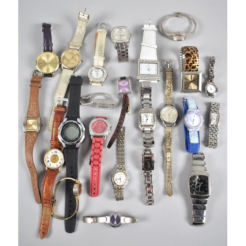 327 - A Collection of Ladies and Gents Wrist Watches, Untested