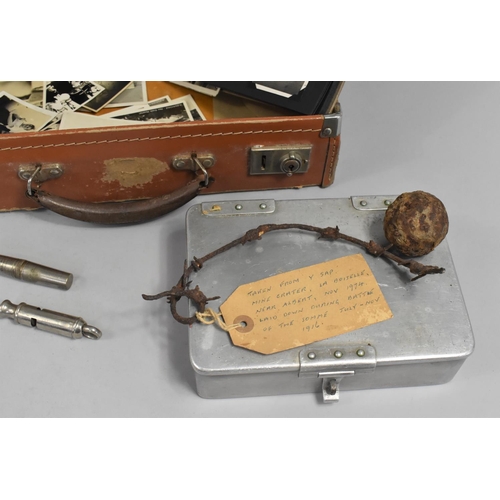 69 - A Collection of Militaria to include Collection of Barbed Wire Laid Down During the Battle of The So... 