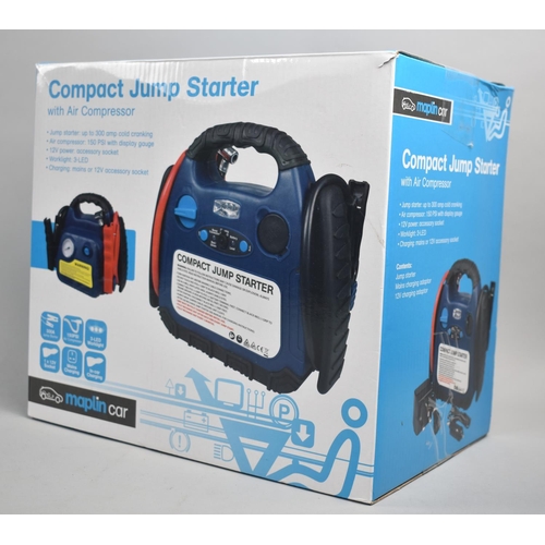 A Compact Jump Starter with Air Compressor (Untested)
