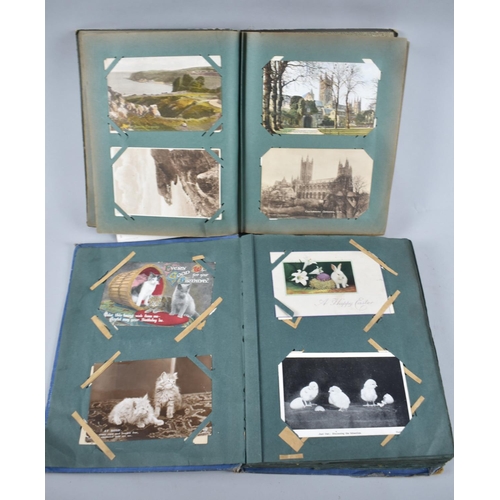 30 - Two Late 19th/Early 20th Century Postcard Albums with Contents