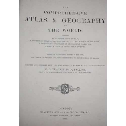 118 - A Bound Victorian Atlas, 