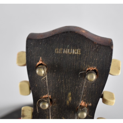 202 - A Vintage Cased Ukulele, The Gemuke