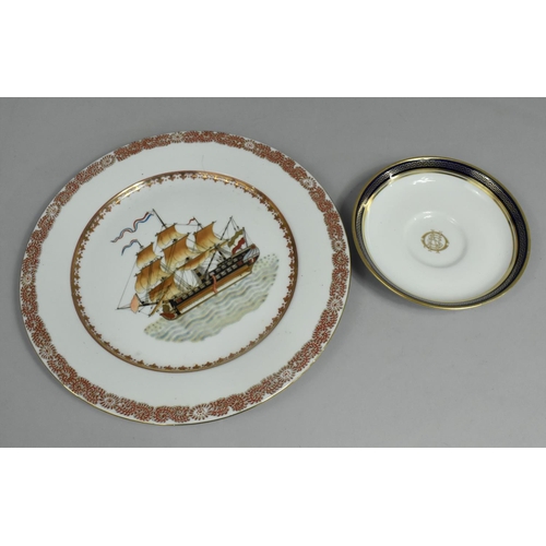 285 - A Collection of Various Ceramics to include White Star Line, Copeland Spode Saucer with Gilt Trim, G... 