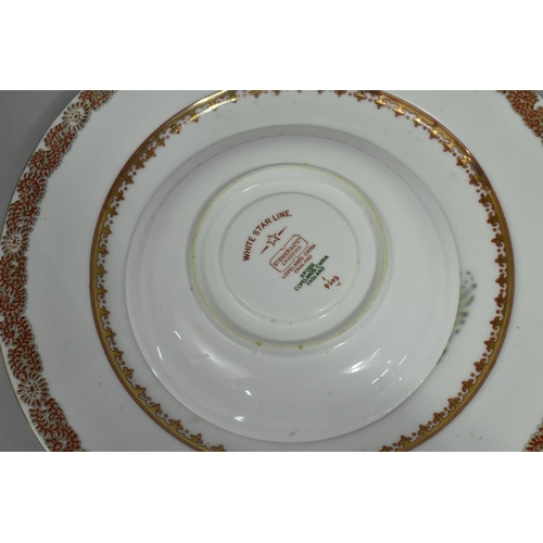 285 - A Collection of Various Ceramics to include White Star Line, Copeland Spode Saucer with Gilt Trim, G... 