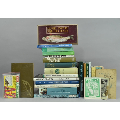 443 - A Collection of Various Books on the Topic of Fishing Etc