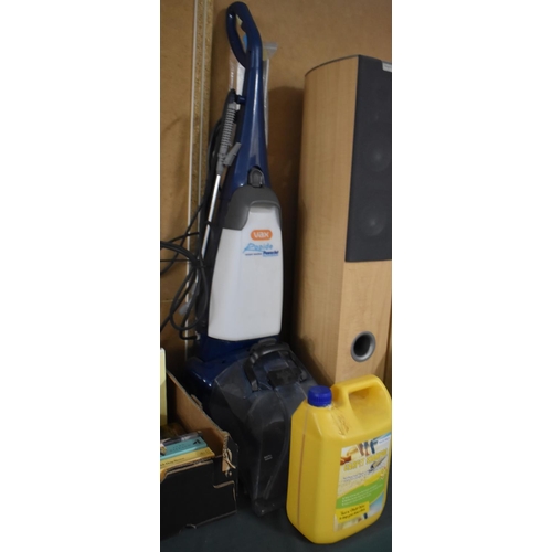 447 - A Vax Rapide Power Jet Carpet Washer with Fluid